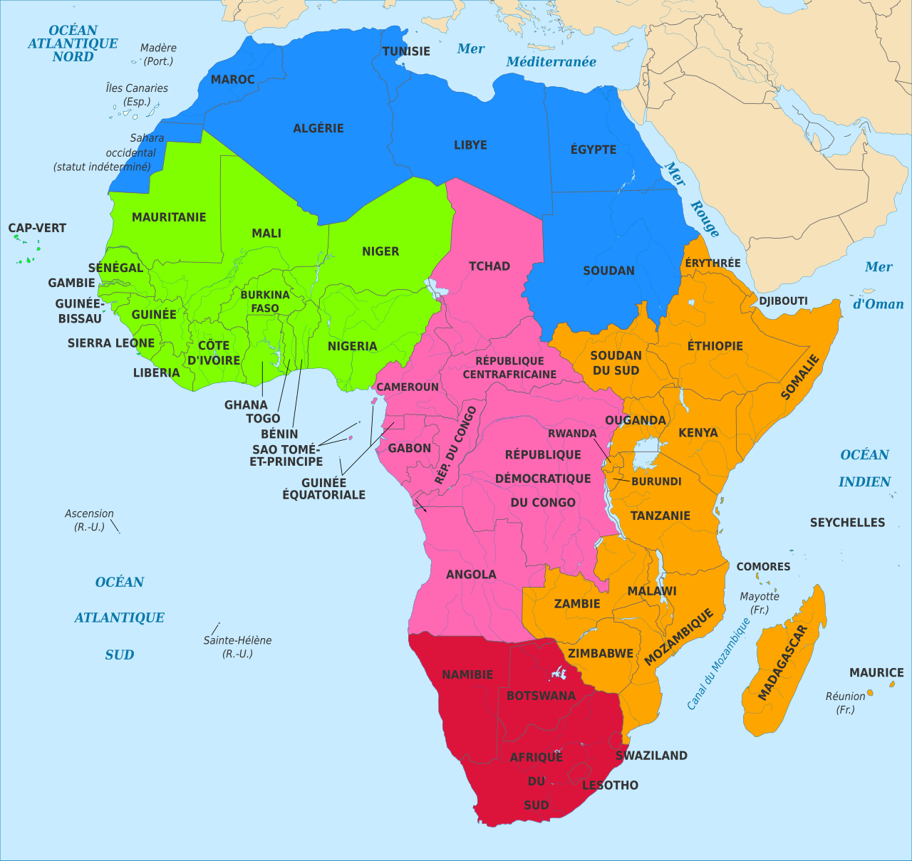 Регионы африки. Carte Senegal sur Afrique. Южная Африка страны сур. Принсипе на карте Африки.