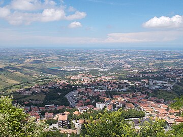 Borgo Maggiore, Serravalle and Dogana