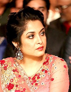 <span class="mw-page-title-main">Ramya Krishnan</span> Indian actress