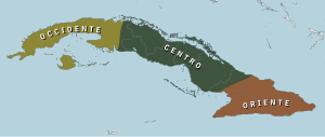 Miniatura para Regiones de Cuba