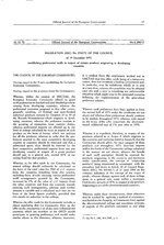 Thumbnail for File:Regulation (EEC) No 2762-72 of the Council of 19 December 1972 establishing preferential tariffs in respect of certain products originating in developing countries (EUR 1972-2762).pdf