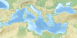 Mappa di localizzazione: Mar Mediterraneo