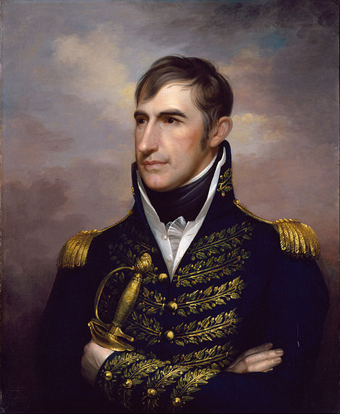 Maj Gen William Harrison (pictured) told Brig Gen James Winchester to hold his ground following the first battle. Harrison and his troops did not arri