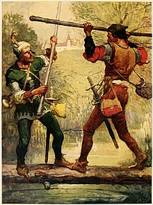 "Little John and Robin Hood" by Louis Rhead Robin Hood and Little John.jpg