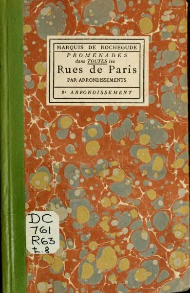 File:Rochegude - Promenades dans toutes les rues de Paris, 8.djvu