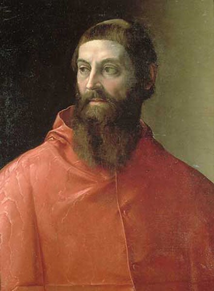 Portrait by Francesco de' Rossi, c. 1549