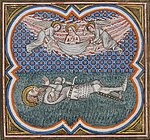 Η μάχη του Ρονσεβώ (778) και ο θάνατος του Ρολάνδου, μινιατούρα από τα «Τα Μεγάλα Χρονικά της Γαλλίας του Καρόλου Ε'», περίπου 1370-1375