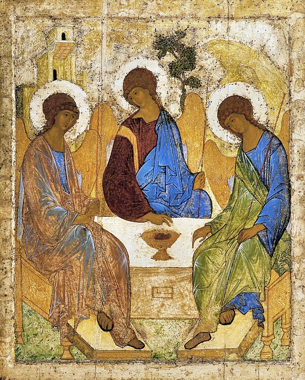 The Trinity by Rublev