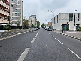 A Rue Léon-Frapié cikk illusztráló képe