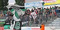 Anhänger of FC Wacker Innsbruck. Supporters of FC Wacker Innsbruck