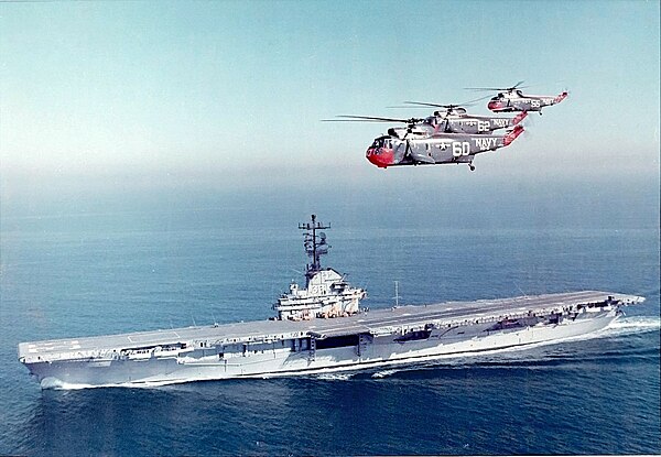 SH-3As of HS-6 above Kearsarge in the early 1960s