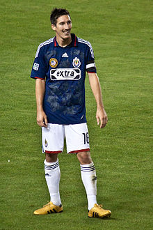 Sacha Kljestan played a major role for Chivas USA from 2006 to 2010 SKljestan.jpg