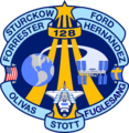 Logo misji STS-128