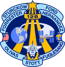 Emblema della missione STS-128