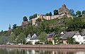 Saarburg, de burcht en de Ober- en Unterstad