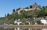 De burcht en de Ober- en Unterstad van Saarburg