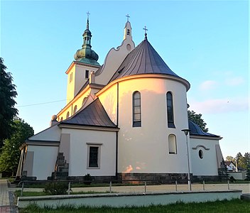 Widok od strony prezbiterium