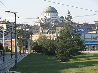 Vračar Municipality in Belgrade, Serbia