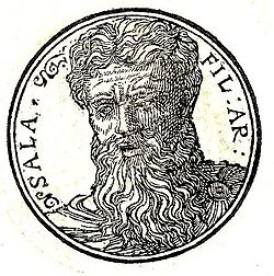 Портрет из сборника биографий Promptuarium iconum insigniorum (1553)