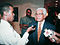 Sampson Nanton interviews former Prime Minister of the Republic of Trinidad and Tobago, Basdeo Panday in 1997.jpg