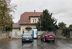 Vila před demolicí (podzim 2023)