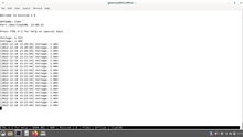 Minicom running on Debian with output from a serial device. The timestamp is generated by minicom timestamp option. Screenshot from 2022-12-10 13-23-52.png