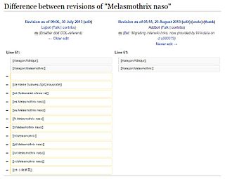 Interwiki links links between internet wikis