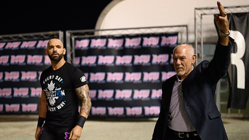 File:Shawn Spears and Tully Blanchard at River City Wrestling.jpg