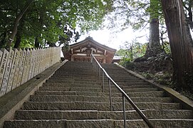 Treppe zur Haupthalle