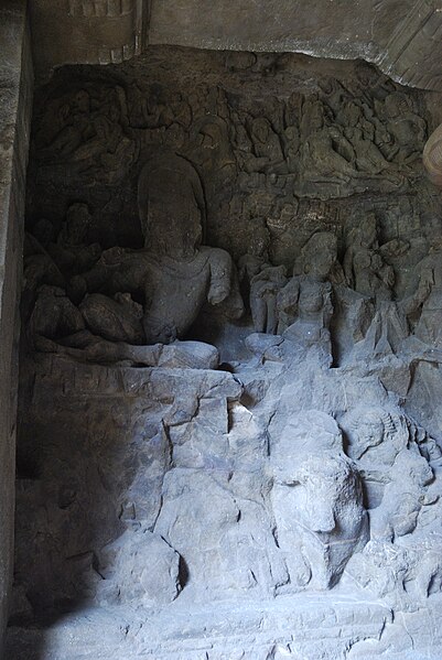 File:Shiva and Parvati on Mount Kailasa.jpg