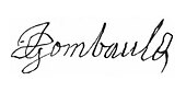 signature de Jean Ogier de Gombauld