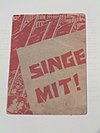 Song book of the SPD, 1932