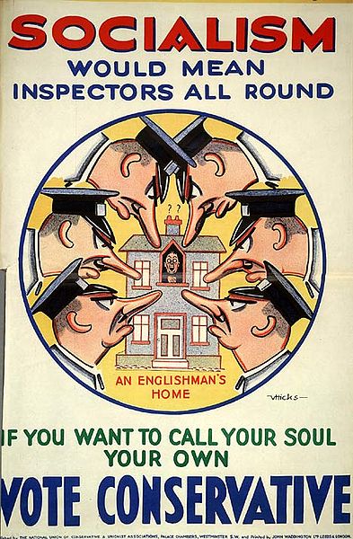 1929 poster criticising the Labour Party