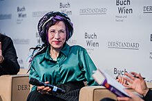 Sofi Oksanen bei der Buch Wien 2022