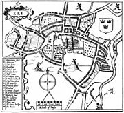 John Speed's plan of Ely, 1610