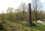 Samuel af Ugglas obelisk på Stäketsholmen