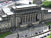 The north facade of St Andrew's House, from Nelson's Monument StAndrewsHouse-Edinburgh.jpg