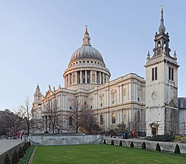 St Paul's Cathedral, London, England - Jan 2010 tower adjusted 2.jpg