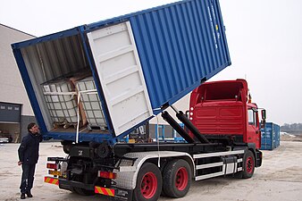 Áp dụng trong container