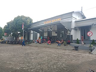 Serang railway station Railway station in Indonesia