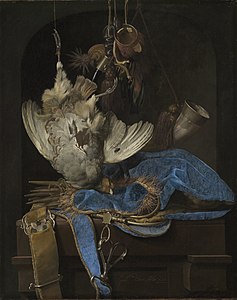 Accessoires et oiseaux morts, 1668 Karlsruhe