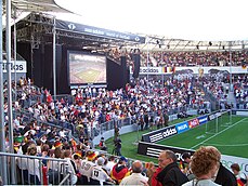 Interior del Adidas World of Football