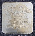 Marie-Luise Hotze, An der Wuhle 41, Berlin-Kaulsdorf, Deutschland