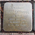 Stolperstein für David Liebmann