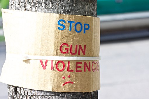 Stop Gun Violence Sad Face Sign (4573522770)