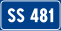 Государственная дорога 481 Italia.svg