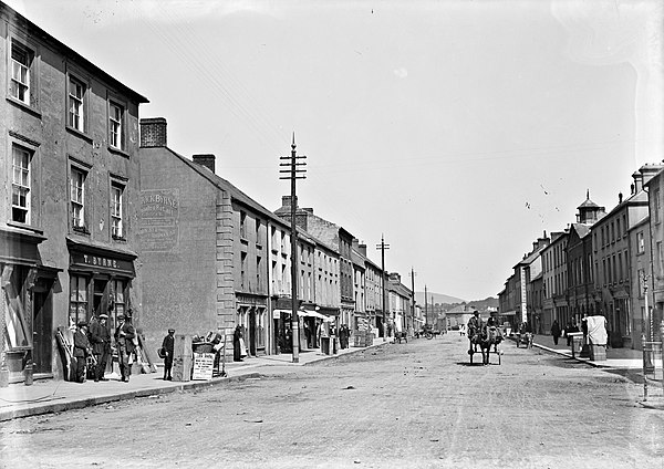 Shops on Gorey Main Street, c.1920s