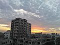 Sunrise in Dhaka.