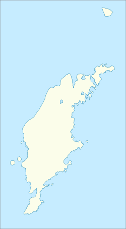 Location map of Gotland County in Sweden
