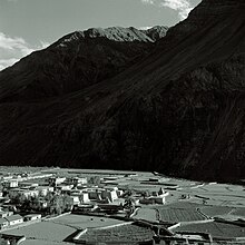 Distant view of Tabo Monastery. Tabo, India on 09Oct99b.jpg